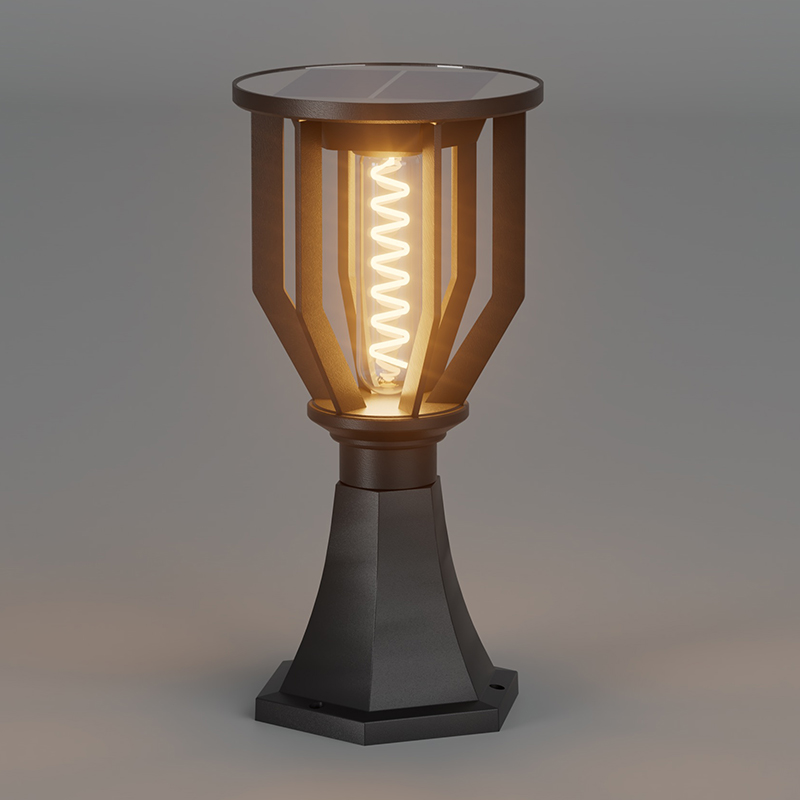 PY-LED GR A04 Lampada solare da giardino resistente alla corrosione