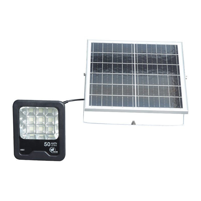 PY-SLFL20-50W Proiettore solare ad alta efficienza per esterni