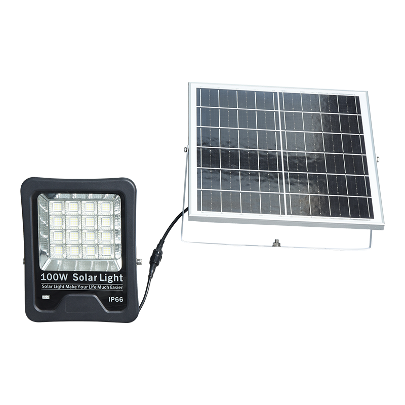 PY-SLFL20-100W Proiettore solare con batteria agli ioni di litio