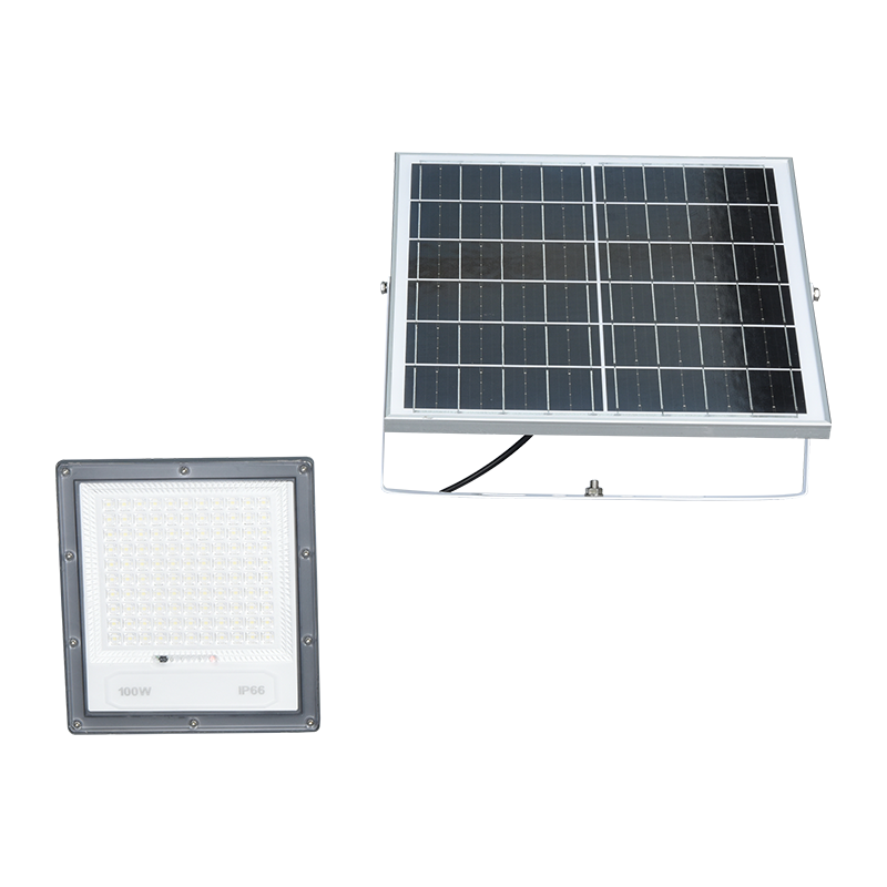 PY-SLFL40-100W Luce di inondazione solare ecologica per esterni