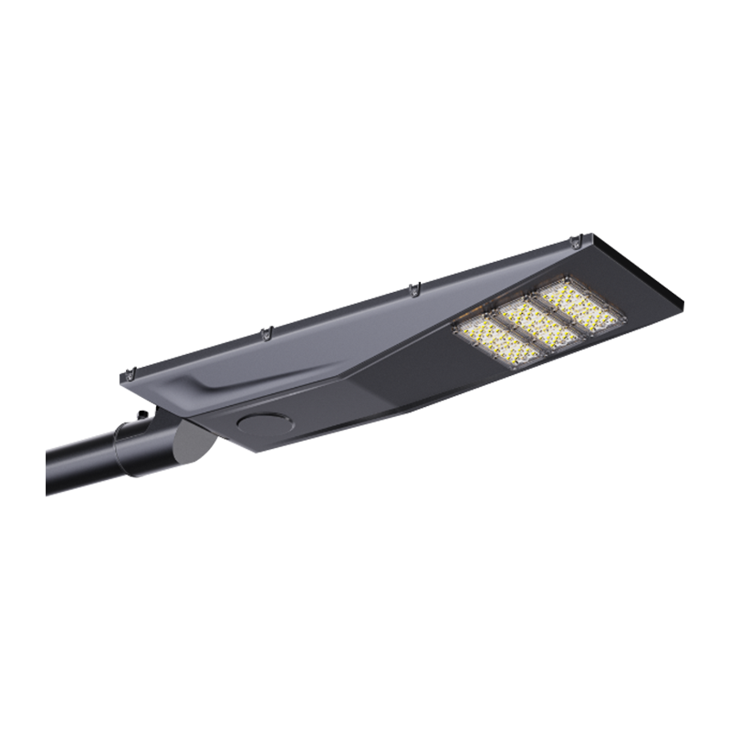 Lampione stradale solare ecologico con batteria al litio ferro fosfato PY-SLST07-30W